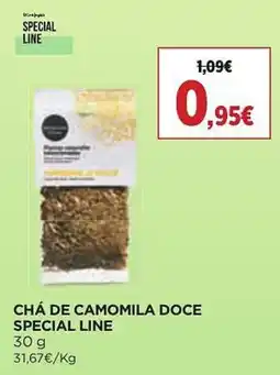 El Corte Inglés Chá de camomila doce special line promoção