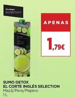 El Corte Inglés Sumo detox el corte inglés selection promoção