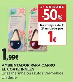 El Corte Inglés Ambientador para carro el corte inglés promoção