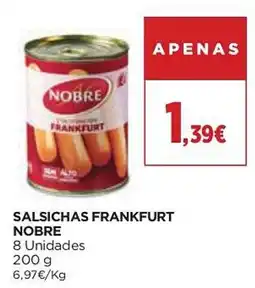 El Corte Inglés Salsichas frankfurt nobre promoção