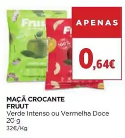 El Corte Inglés Maçã crocante fruut promoção