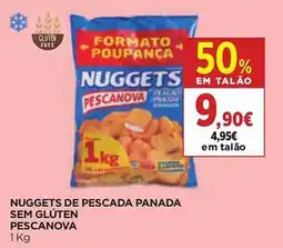 El Corte Inglés nuggets de pescada panada sem glúten pescanova promoção
