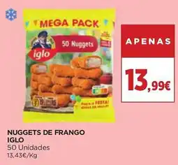 El Corte Inglés Nuggets de frango iglo promoção