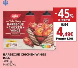 El Corte Inglés barbecue chicken wings iglo promoção