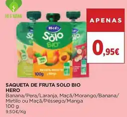 El Corte Inglés Saqueta de fruta solo bio promoção