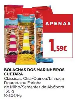 El Corte Inglés Bolachas dos marinheiros cuétara promoção