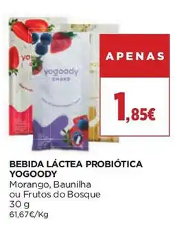 El Corte Inglés Bebida láctea probiótica yogoody promoção