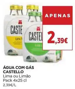 El Corte Inglés Água com gás castello promoção