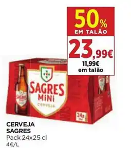 El Corte Inglés Cerveja Sagres promoção