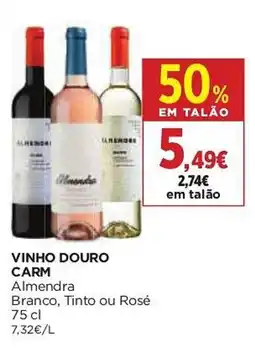 El Corte Inglés Vinho douro carm almendra branco, tinto ou rosé promoção
