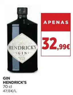 El Corte Inglés gin hendrick's promoção