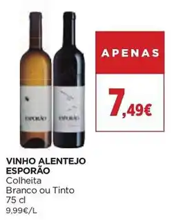 El Corte Inglés Vinho alentejo esporão promoção