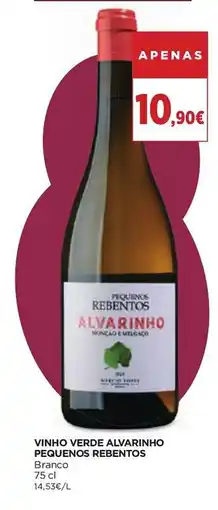 El Corte Inglés vinho verde alvarinho pequenos rebentos promoção
