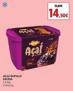El Corte Inglés Açaí búfalo saúda promoção