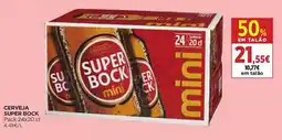 El Corte Inglés Cerveja super bock mini promoção