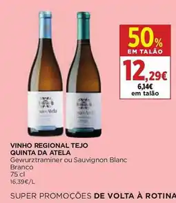 El Corte Inglés Vinho regional tejo quinta da atela promoção