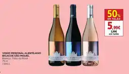El Corte Inglés vinho regional alentejano bicas de são miguel promoção
