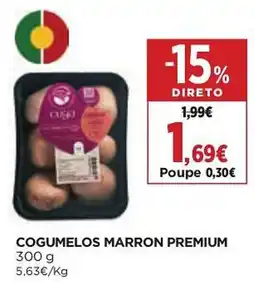 El Corte Inglés Cogumelos marron premium promoção