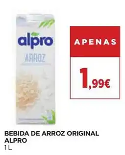 El Corte Inglés Bebida de arroz original alpro promoção