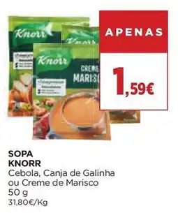 El Corte Inglés Sopa Knorr promoção