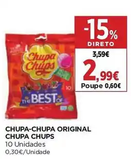 El Corte Inglés Chupa-chupa original chupa chups promoção