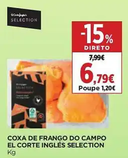 El Corte Inglés Coxa de frango do campo el corte inglés selection promoção