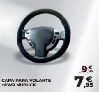 Feu Vert Capa para volante +PWR nubuck promoção