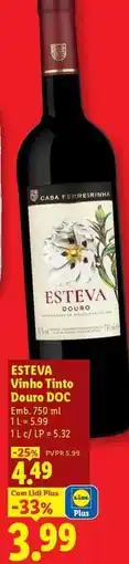 Lidl Esteva - vimbo fino doero doc promoção