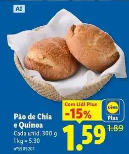 Lidl com - pão de chia e quinoa promoção