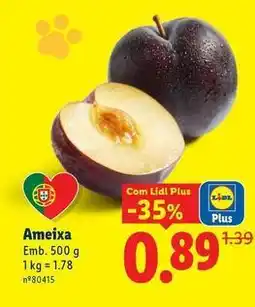 Lidl Lidl - ameixa promoção