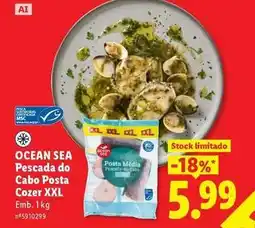 Lidl Ocean sea - pescada do cabo posta cozer xxl promoção
