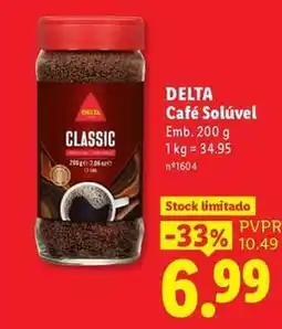 Lidl Delta q - café soluvel promoção