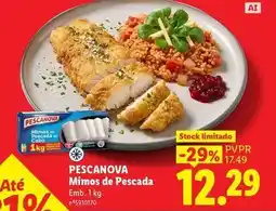 Lidl Pescanova - mimos de pescada promoção