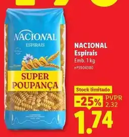Lidl Nacional promoção