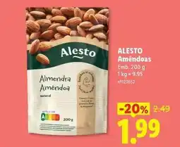 Lidl Alesto - almendoas promoção