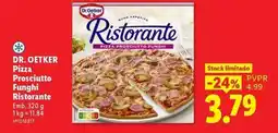 Lidl Dr. oetker - pizza prosciutto funghi ristorante promoção