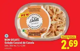Lidl Gelado caracol de canela promoção