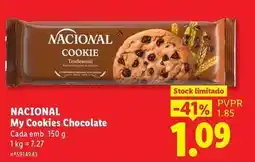 Lidl Nacional - my cookies chocolate promoção