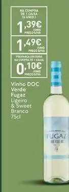 Recheio Vinho verde promoção