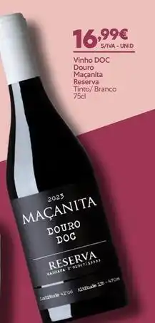 Recheio Vinho doc douro macanita reserva promoção