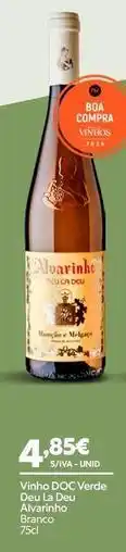 Recheio Alvarinho - vinho d.o.c verdo aventura promoção