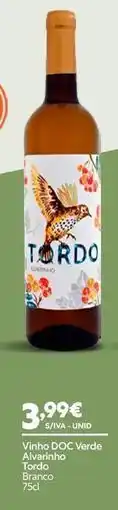 Recheio Alvarinho - vinho doc promoção