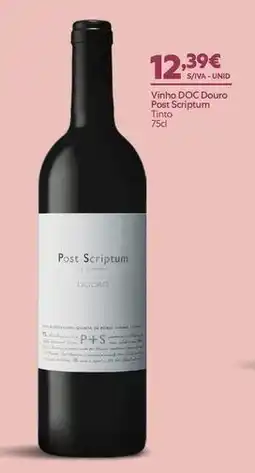 Recheio Post scriptum - vinho doc douro promoção