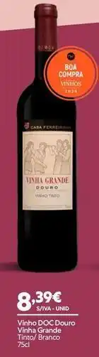 Recheio Vinha grande - vinho doc bovino promoção