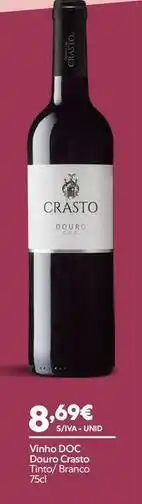 Recheio Vino doc douro casto tinto promoção