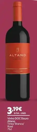 Recheio Altano - vinho doc douro promoção