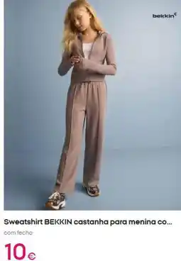 Pepco Bekkin - sweatshirt castanha para menina promoção