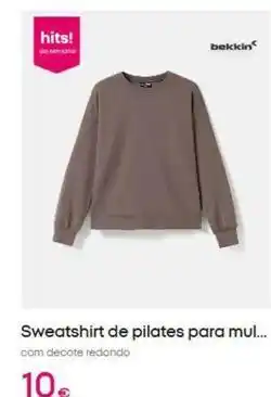 Pepco Bekkin - sweatshirt de pilates para mul promoção