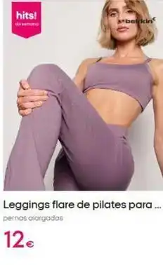 Pepco Leggings flare de pilates para promoção