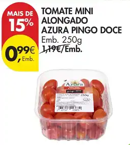 Pingo Doce tomate mini alongado azura promoção